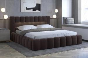 yourhouse24 Polsterbett Lamica Bett Metalrahmen Doppelbett