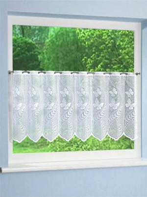 Witt Gardine Fensterbehang, Durchzuglöcher, halbtransparent, Fensterbehang