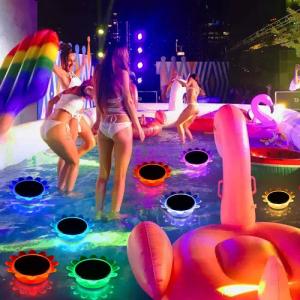 MUPOO Pool-Lampe Solar Unterwasser Licht, Pool