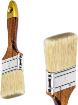Prima-Online Flachpinsel PREMIUM Flachpinsel, Naturborsten, Lackierpinsel