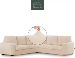 Belmarti Ecksofahusse 1-teiliger elastischer Ecksofabezug, made