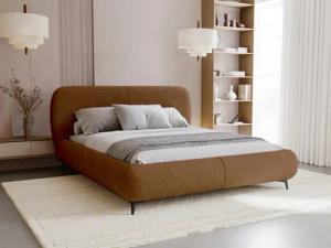 Compleo Polsterbett mit gepolstertem Kopf- &