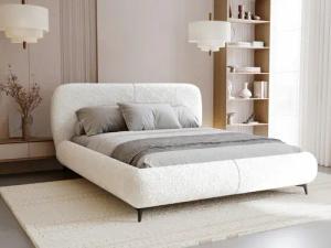 Compleo Polsterbett mit gepolstertem Kopf- &