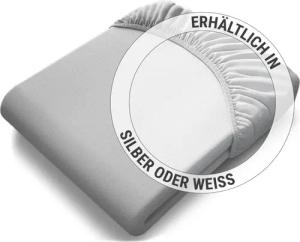 bett1.de Spannbettlaken BODYGUARD Jersey-Bettlaken, Gummizug: rundum,