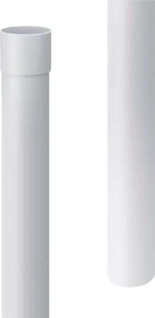 INEFA Regenfallrohr, DN100, PVC-U, Regenwasserrohr, Dachentwässerung,