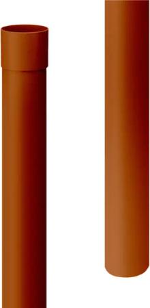 INEFA Regenfallrohr, DN50, PVC-U, Regenwasserrohr, Dachentwässerung,