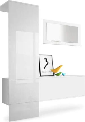 Vladon Garderoben-Set Carlton Set 4, (Wandgarderobe