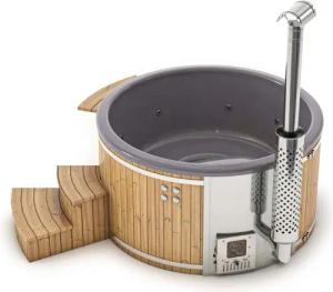 FinnTherm Whirlpool Badefass Stockholm "Spa Edition"
