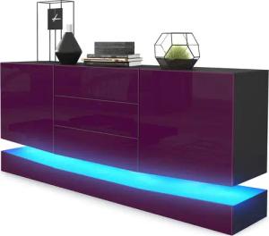 Vladon Sideboard City (Kommode mit 2