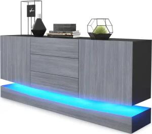 Vladon Sideboard City (Kommode mit 2