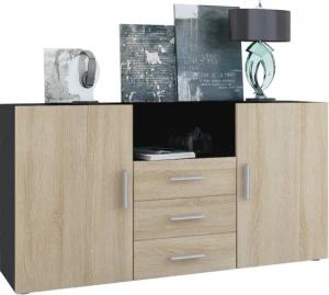 Vladon Sideboard Skadu (Kommode, mit 2