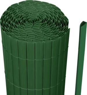 Clanmacy Balkonsichtschutz PVC Sichtschutzmatte Garten Deko