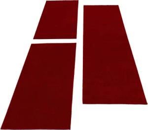 Carpettex Kurzflor-Bettumrandung Unicolor - Einfarbig, Höhe