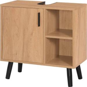 EUGAD Waschbeckenunterschrank (1-St) mit 2 offenen
