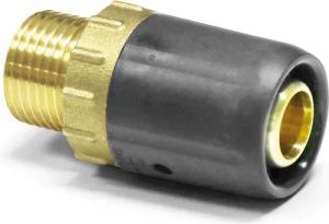 qpool24 Steckfitting Pipetec Steck-Übergang von Aluverbundrohr,