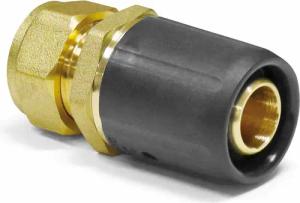 qpool24 Steckfitting, Pipetec Steckfitting Übergang Aluverbundrohr