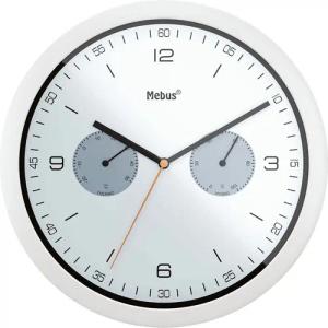 Mebus Wanduhr (mit Hygro- und Thermometer,