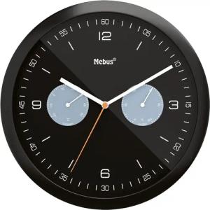 Mebus Wanduhr (mit Hygro- und Thermometer,