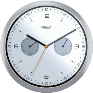 Mebus Wanduhr (mit Hygro- und Thermometer,