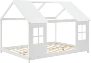 en.casa Kinderbett, »Tostedt« Halboffenes Design 120x200cm