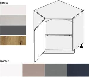 Eckunterschrank Bonn B/T/H: 84cm / 84cm