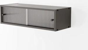 Beautysofa Wandregal modernes geschlossenes Wandregal mit