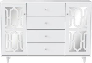 Merax Sideboard mit verspiegelten Glastüren und