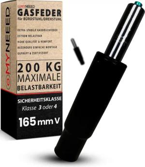 MYNEEED Bürostuhl Gasdruckfeder - Gasdruckdämpfer für