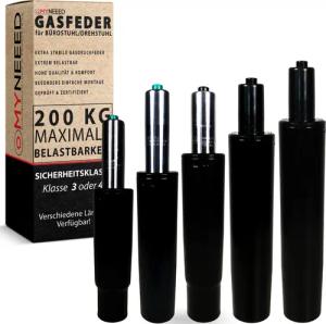 MYNEEED Bürostuhl Gasdruckfeder - Gasdruckdämpfer für