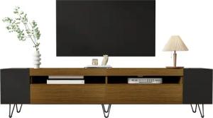 Merax Lowboard Landhaus Altholzoptik, Fernsehtisch TV