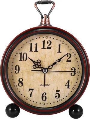 BlingBin Tischuhr Retro Kreativ Uhr Standuhr