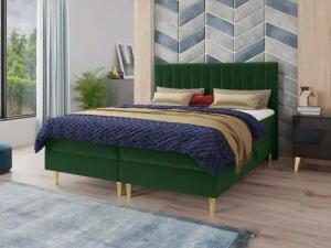 Sofnet Boxbett Gold (mit zwei Bettkästen,