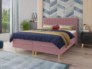 Sofnet Boxbett Gold (mit zwei Bettkästen,