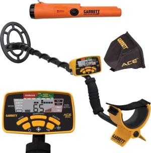 Garrett Metalldetektor ACE 300i + Pro