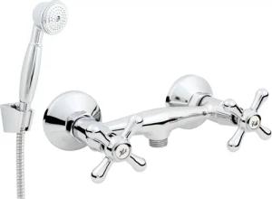 Hydroland Duscharmatur Retro Brausearmatur mit Duschset