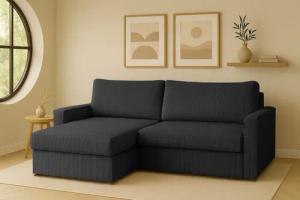 Kaiser Möbel Ecksofa mit Schlaffunktion und
