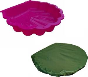 TikTakToo Sandkasten Wasser- und Sandmuschel, (2-tlg),