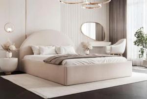 Compleo Polsterbett Designer Polterbett CLARA, mit