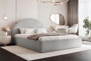 Compleo Polsterbett Designer Polterbett CLARA, mit