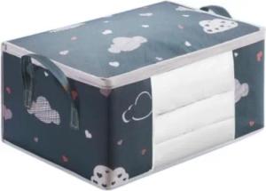 MEGAGOODS Aufbewahrungsbox XXL Aufbewahrungstasche Kleidung Decke