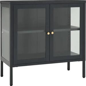 vidaXL Sideboard Sideboard Anthrazit 70x35x70 cm
