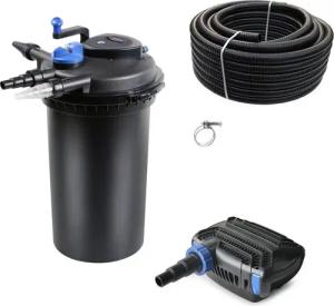 Aquaone Teichfilter Druckteichfilter Set CPF 15000