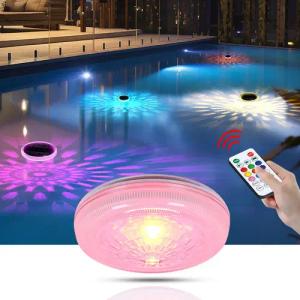 JOYOLEDER Pool-Lampe schwimmendes Pool Licht, Solar