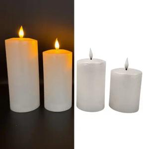 Online-Fuchs LED-Kerze - 4er Set metallic