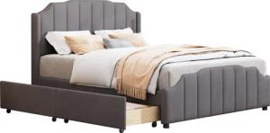 Flieks Polsterbett, Kinderbett Doppelbett mit 2