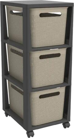 ROTHO Rollcontainer BRISEN Rollcontainer 3 x