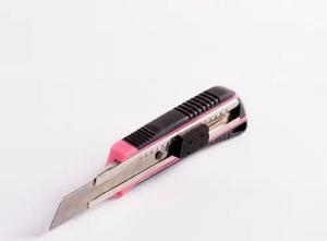 qpool24 Cuttermesser, Figofix rosa Cuttermesser