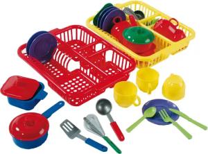 Dohany Spielgeschirr Spielküchen Zubehör Set 17-tlg