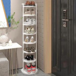 NUODWELL Schuhregal Vertikales Schuhregal, 8-stöckige freistehende