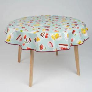 laro Tischdecke rund 140 cm wachstuchtischdecke